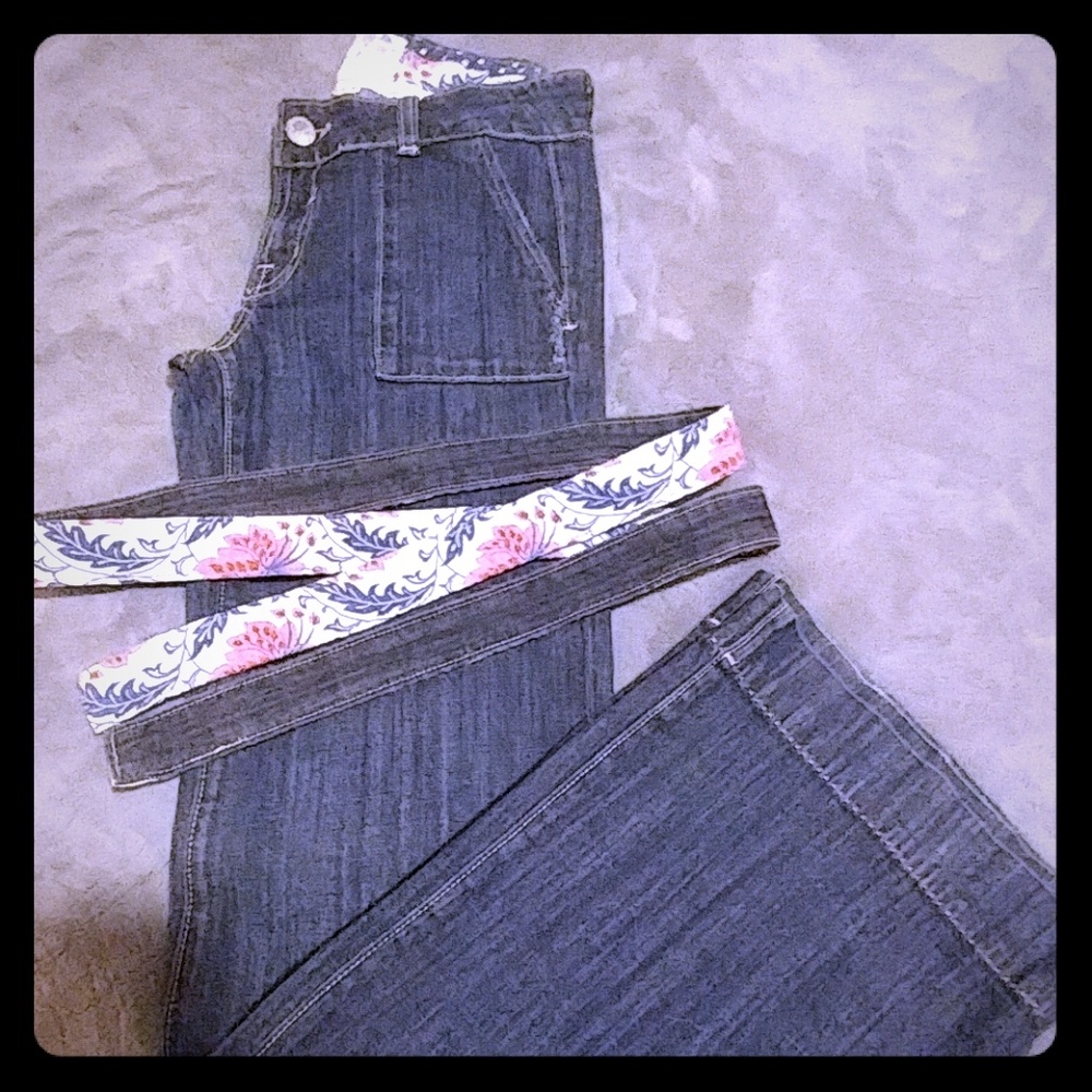 Miss Me - belted high waist, wide legs.